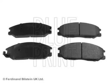 Комплект гальмівних колодок с 4 шт. дисків Blue Print ADG04239