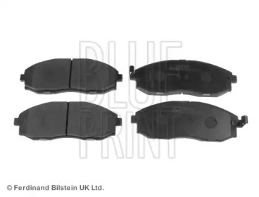 Комплект гальмівних колодок з 4 шт. дисків Blue Print ADG04240