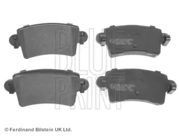 Комплект гальмівних колодок с 4 шт. дисків Blue Print ADG04247