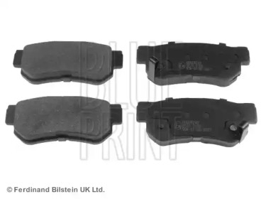 Комплект гальмівних колодок с 4 шт. дисків Blue Print ADG04249