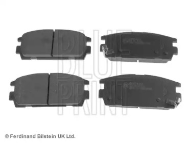 Комплект гальмівних колодок з 4 шт. дисків Blue Print ADG04251