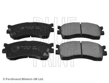 Комплект гальмівних колодок з 4 шт. дисків Blue Print ADG04256