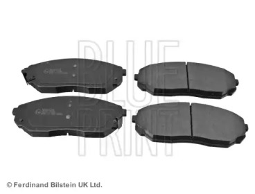 Комплект гальмівних колодок з 4 шт. дисків Blue Print ADG04258
