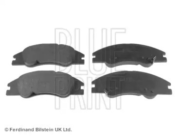 Комплект гальмівних колодок с 4 шт. дисків Blue Print ADG04265