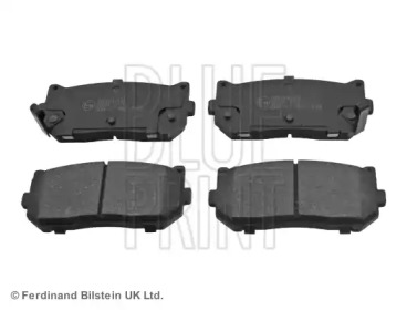 Комплект гальмівних колодок з 4 шт. дисків Blue Print ADG04266