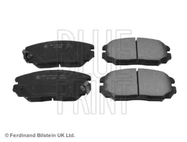 Комплект гальмівних колодок с 4 шт. дисків Blue Print ADG04271