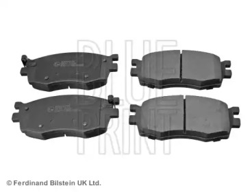 Комплект гальмівних колодок с 4 шт. дисків Blue Print ADG04279