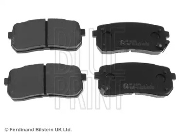 Комплект гальмівних колодок з 4 шт. дисків Blue Print ADG04289