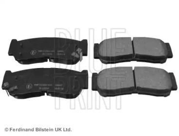 Комплект гальмівних колодок з 4 шт. дисків Blue Print ADG04292