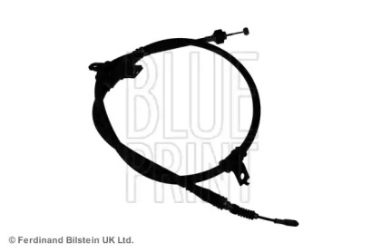 Трос ручника (задній) (L) KIA Cerato I 04-09 (1552mm) Blue Print ADG046163