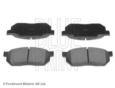 Комплект гальмівних колодок з 4 шт. дисків Blue Print ADH24207