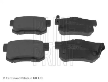 Комплект гальмівних колодок с 4 шт. дисків Blue Print ADH24247
