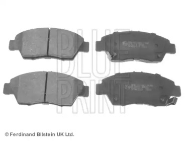 Комплект гальмівних колодок с 4 шт. дисків Blue Print ADH24251