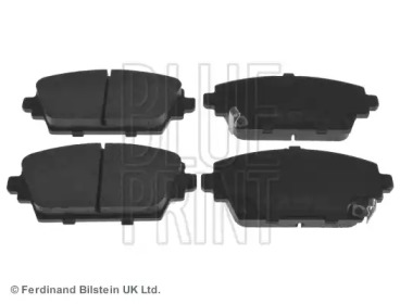 Комплект гальмівних колодок с 4 шт. дисків Blue Print ADH24256