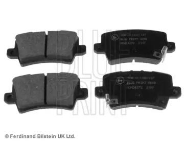 Комплект гальмівних колодок з 4 шт. дисків Blue Print ADH24272
