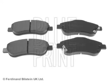 Комплект гальмівних колодок с 4 шт. дисків Blue Print ADH24275