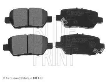 Комплект гальмівних колодок з 4 шт. дисків Blue Print ADH24278