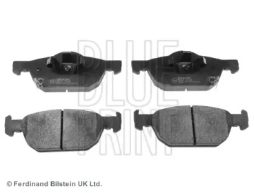 Комплект гальмівних колодок з 4 шт. дисків Blue Print ADH24290