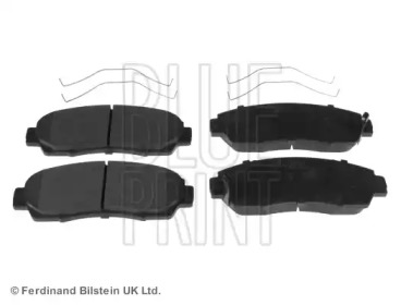 Комплект гальмівних колодок с 4 шт. дисків Blue Print ADH24291