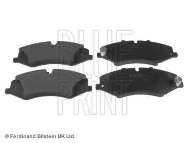 Комплект гальмівних колодок з 4 шт. дисків Blue Print ADJ134204