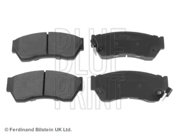 Комплект гальмівних колодок с 4 шт. дисків Blue Print ADK84218