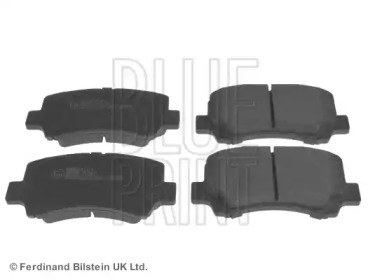 Комплект гальмівних колодок с 4 шт. дисків Blue Print ADK84221