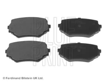 Комплект гальмівних колодок з 4 шт. дисків Blue Print ADK84222