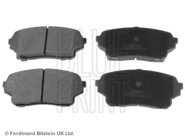 Комплект гальмівних колодок з 4 шт. дисків Blue Print ADK84233