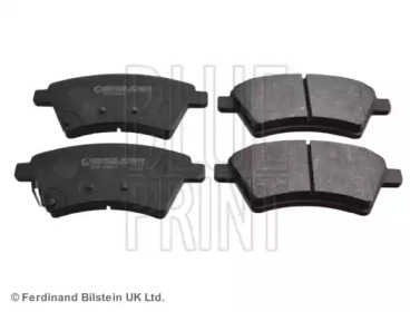 Комплект гальмівних колодок з 4 шт. дисків Blue Print ADK84235