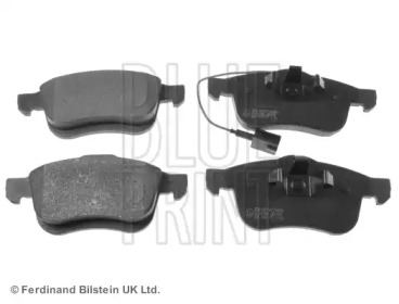 Комплект гальмівних колодок с 4 шт. дисків Blue Print ADL144215