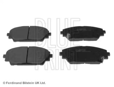 Комплект гальмівних колодок з 4 шт. дисків Blue Print ADM542108