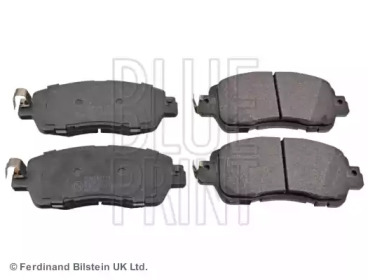 Комплект гальмівних колодок с 4 шт. дисків Blue Print ADM542111