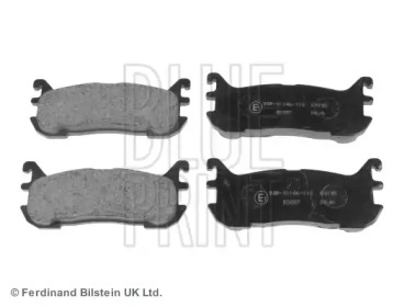Комплект гальмівних колодок - дискові Blue Print ADM54234