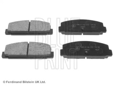 Комплект гальмівних колодок з 4 шт. дисків Blue Print ADM54248