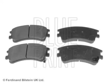 Комплект гальмівних колодок з 4 шт. дисків Blue Print ADM54277