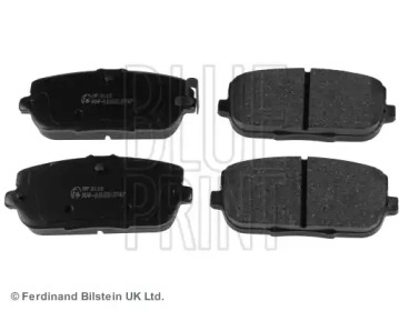 Комплект гальмівних колодок з 4 шт. дисків Blue Print ADM54291
