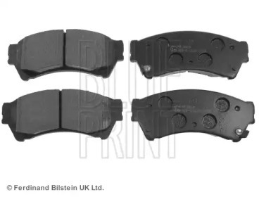 Комплект гальмівних колодок с 4 шт. дисків Blue Print ADM54296