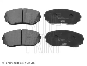 Комплект гальмівних колодок с 4 шт. дисків Blue Print ADM54297