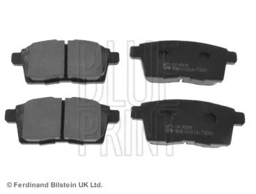 Комплект гальмівних колодок з 4 шт. дисків Blue Print ADM54298