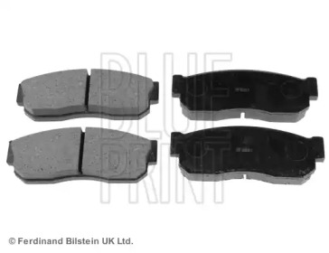 Комплект гальмівних колодок з 4 шт. дисків Blue Print ADN14204