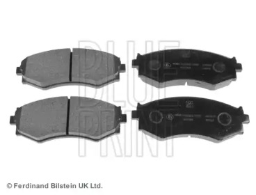 Комплект гальмівних колодок з 4 шт. дисків Blue Print ADN142110