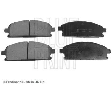Комплект гальмівних колодок з 4 шт. дисків Blue Print ADN142115