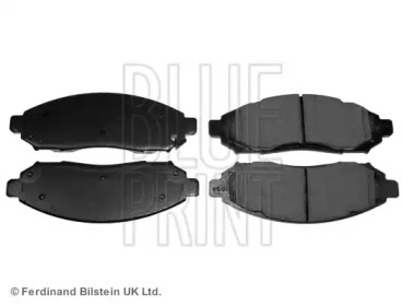 Комплект тормозных колодок Blue Print ADN142130