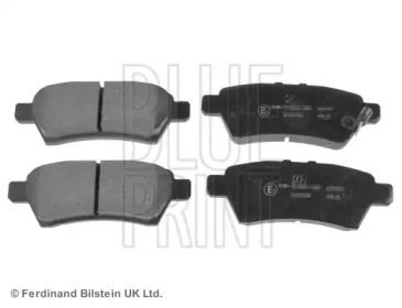 Комплект тормозных колодок Blue Print ADN142135