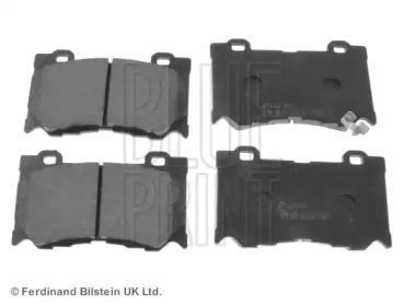 Комплект гальмівних колодок с 4 шт. дисків Blue Print ADN142148