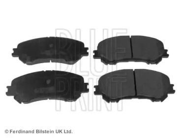 Комплект гальмівних колодок з 4 шт. дисків Blue Print ADN142176