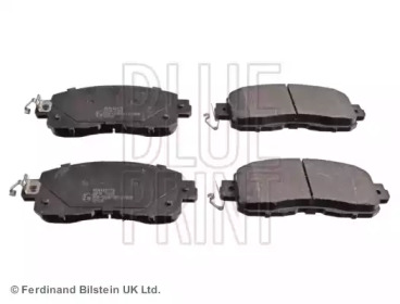 Комплект гальмівних колодок з 4 шт. дисків Blue Print ADN142179