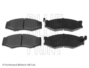 Комплект гальмівних колодок с 4 шт. дисків Blue Print ADN14218