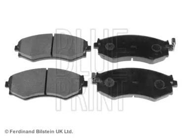 Комплект гальмівних колодок з 4 шт. дисків Blue Print ADN14272