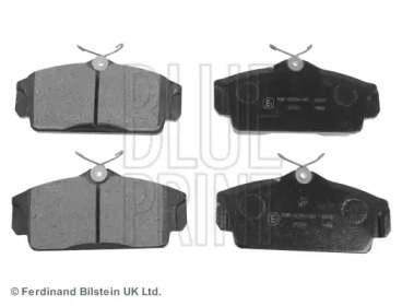 Комплект гальмівних колодок з 4 шт. дисків Blue Print ADN14286